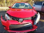 2016 Toyota Corolla Le Red vin: 5YFBURHE3GP368805