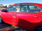 2016 Toyota Corolla Le Red vin: 5YFBURHE3GP368805