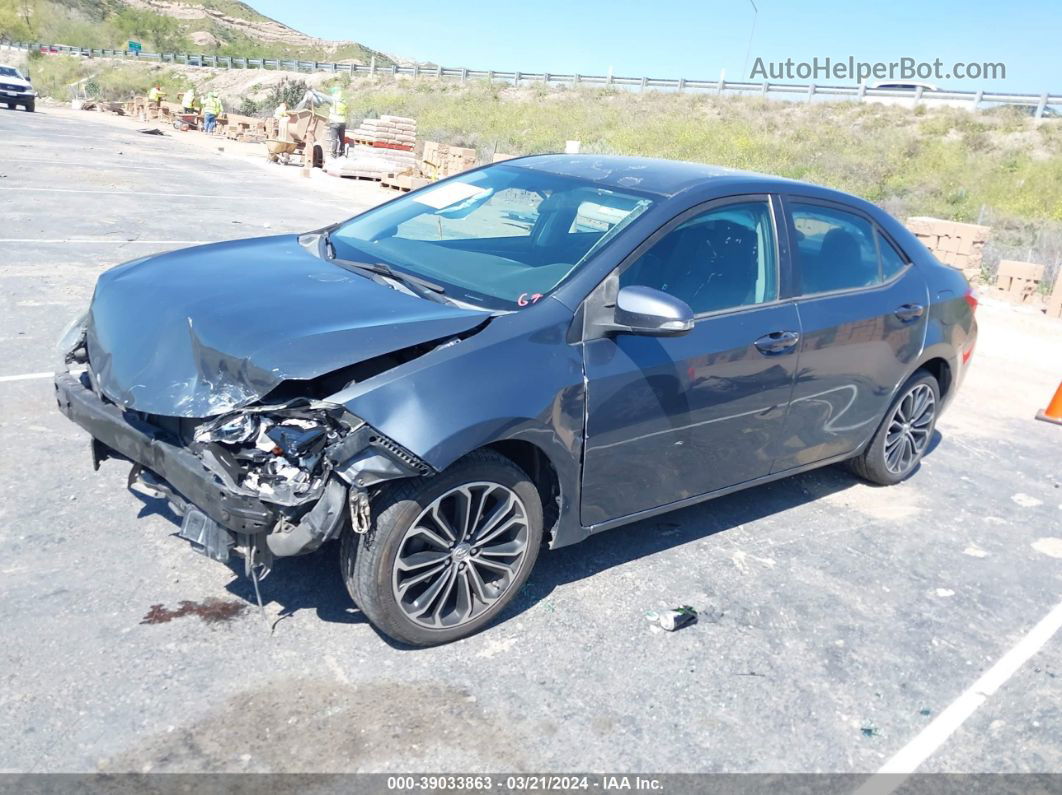 2016 Toyota Corolla S Plus Teal vin: 5YFBURHE3GP369212