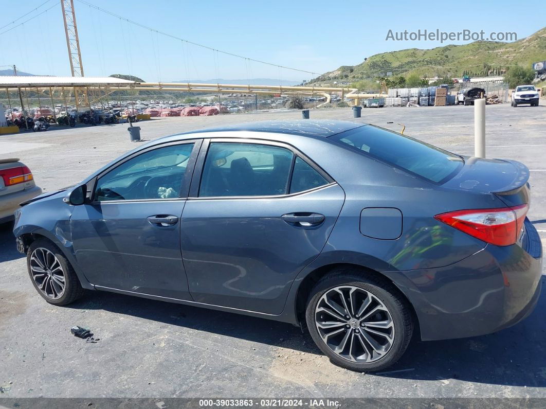 2016 Toyota Corolla S Plus Teal vin: 5YFBURHE3GP369212