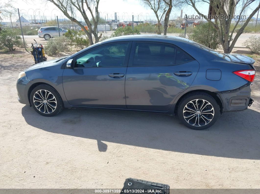 2016 Toyota Corolla L/le/le Pls/prm/s/s Pls Blue vin: 5YFBURHE3GP389587