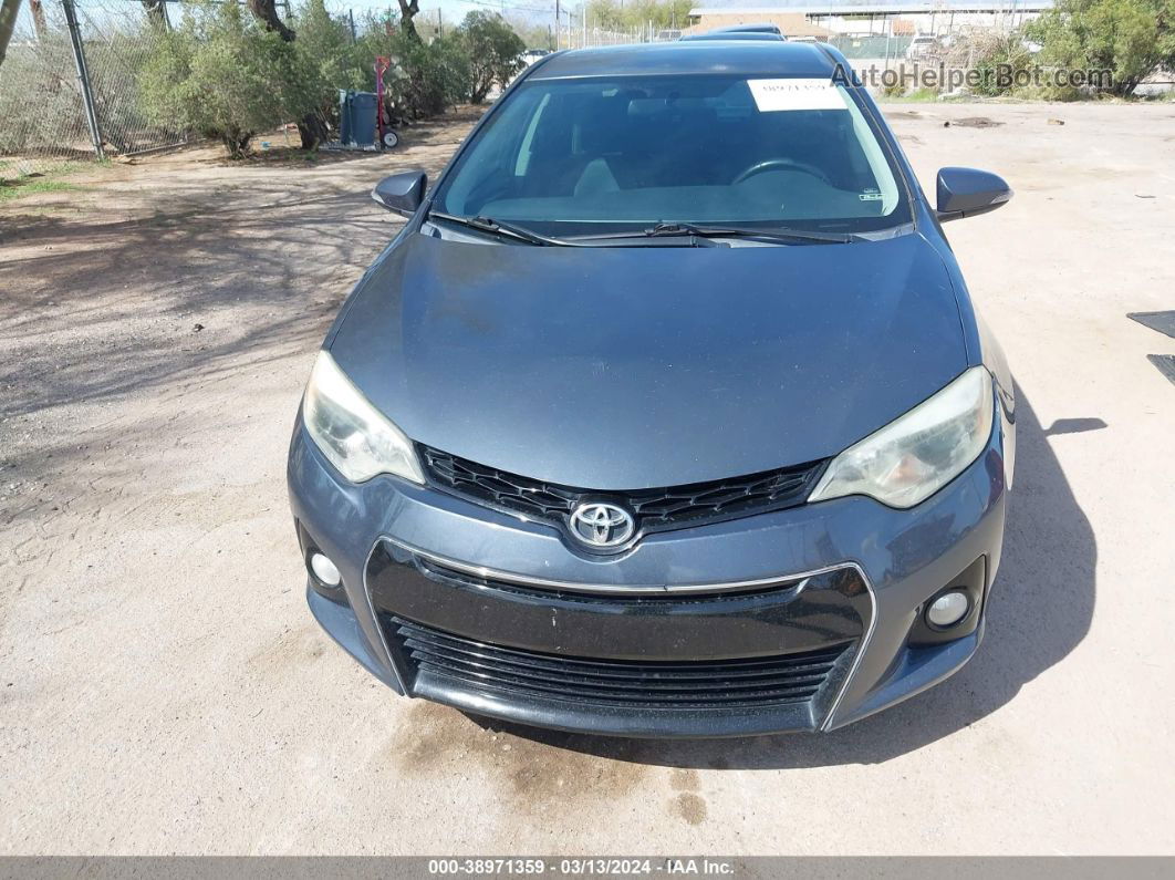 2016 Toyota Corolla L/le/le Pls/prm/s/s Pls Blue vin: 5YFBURHE3GP389587