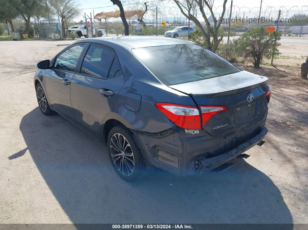 2016 Toyota Corolla L/le/le Pls/prm/s/s Pls Blue vin: 5YFBURHE3GP389587