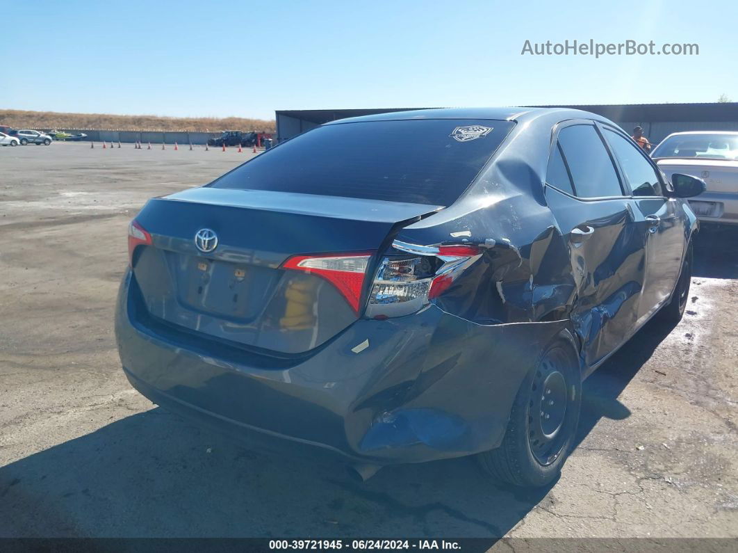 2016 Toyota Corolla Le Gray vin: 5YFBURHE3GP399181