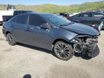 2016 Toyota Corolla L Gray vin: 5YFBURHE3GP403620