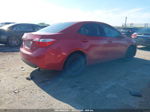 2016 Toyota Corolla Le Red vin: 5YFBURHE3GP438304