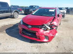 2016 Toyota Corolla Le Красный vin: 5YFBURHE3GP438304