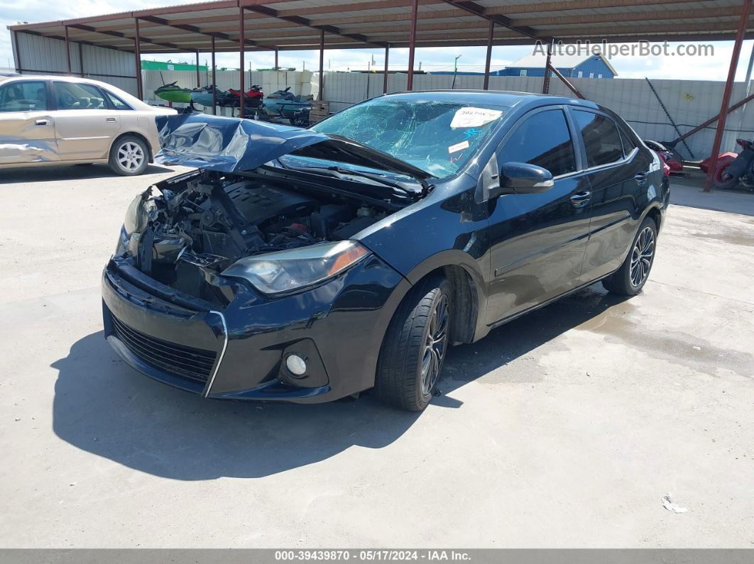 2016 Toyota Corolla S Plus Черный vin: 5YFBURHE3GP485512