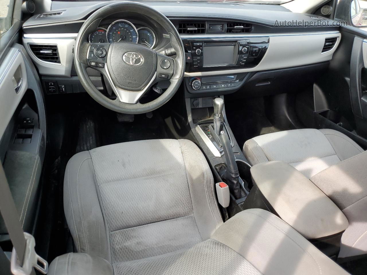 2016 Toyota Corolla L Красный vin: 5YFBURHE3GP494906