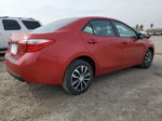 2016 Toyota Corolla L Красный vin: 5YFBURHE3GP494906