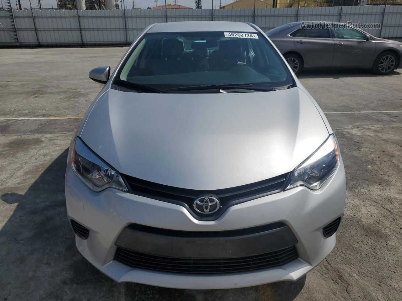 2016 Toyota Corolla L Silver vin: 5YFBURHE3GP550021