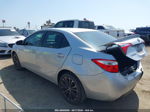 2016 Toyota Corolla S Plus Silver vin: 5YFBURHE3GP560791