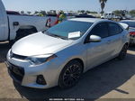 2016 Toyota Corolla S Plus Silver vin: 5YFBURHE3GP560791