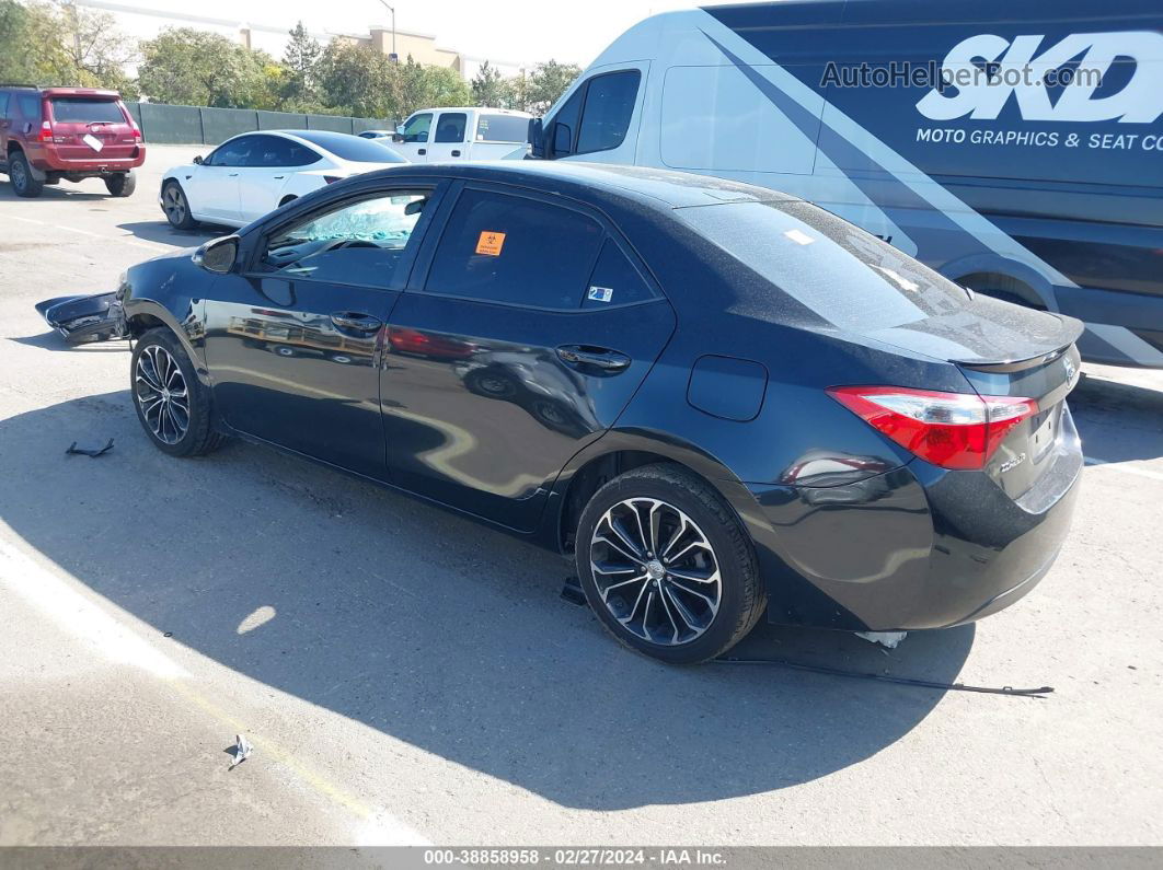 2016 Toyota Corolla S Plus Черный vin: 5YFBURHE3GP565571