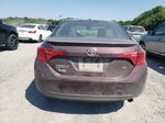 2017 Toyota Corolla L Burgundy vin: 5YFBURHE3HP615614