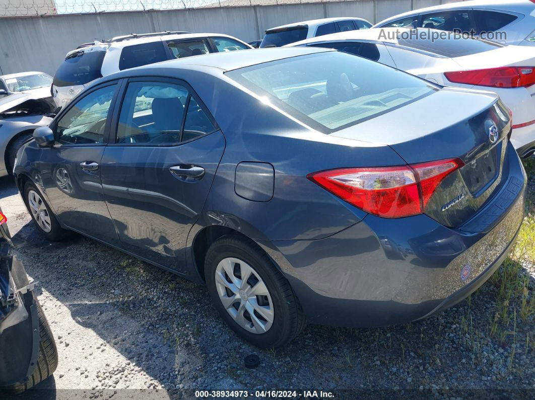 2017 Toyota Corolla L Gray vin: 5YFBURHE3HP626645