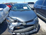 2017 Toyota Corolla L Gray vin: 5YFBURHE3HP626645