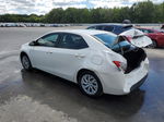 2017 Toyota Corolla L White vin: 5YFBURHE3HP633529