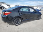 2017 Toyota Corolla L Black vin: 5YFBURHE3HP642618