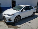 2017 Toyota Corolla L White vin: 5YFBURHE3HP647642