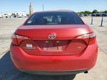 2017 Toyota Corolla L Red vin: 5YFBURHE3HP661041