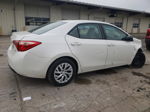 2017 Toyota Corolla L White vin: 5YFBURHE3HP672296