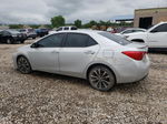 2017 Toyota Corolla L Silver vin: 5YFBURHE3HP679295