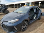 2017 Toyota Corolla L Black vin: 5YFBURHE3HP691432