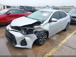 2017 Toyota Corolla Se Silver vin: 5YFBURHE3HP692211