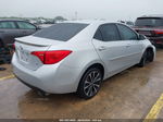 2017 Toyota Corolla Se Silver vin: 5YFBURHE3HP692211