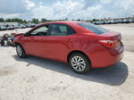 2017 Toyota Corolla L Maroon vin: 5YFBURHE3HP713266