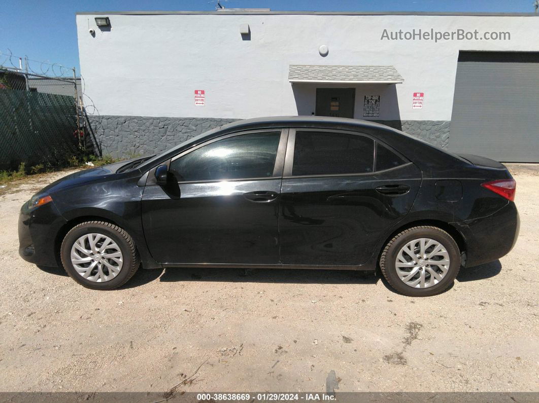 2019 Toyota Corolla Le Black vin: 5YFBURHE3KP867919