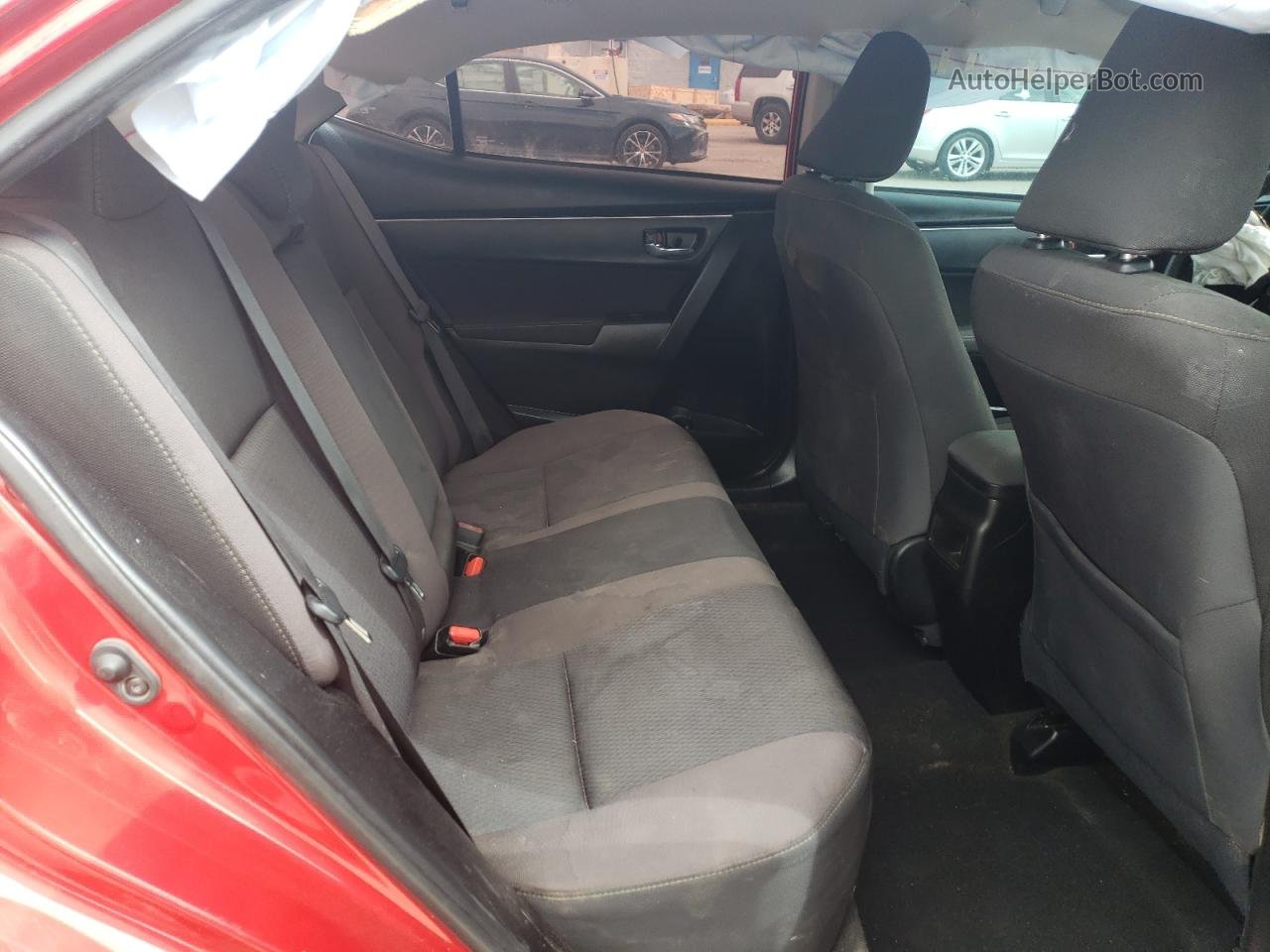 2019 Toyota Corolla L Red vin: 5YFBURHE3KP871999