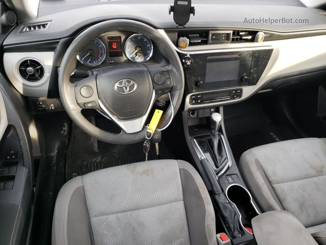 2019 Toyota Corolla L Black vin: 5YFBURHE3KP894411