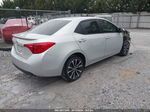 2019 Toyota Corolla Se Silver vin: 5YFBURHE3KP895512