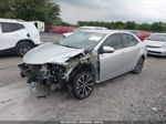 2019 Toyota Corolla Se Silver vin: 5YFBURHE3KP895512