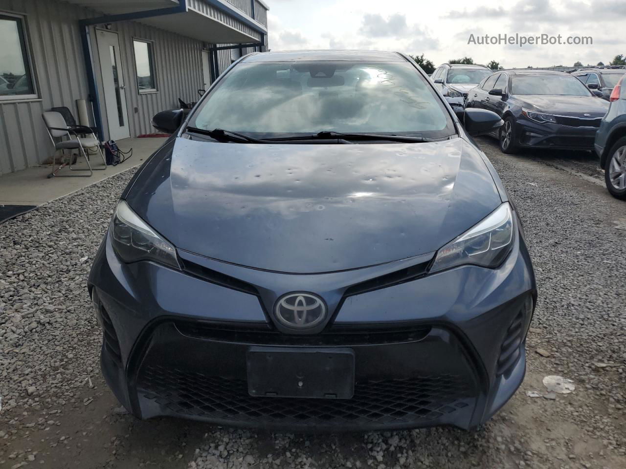 2019 Toyota Corolla L Blue vin: 5YFBURHE3KP902006