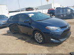 2019 Toyota Corolla Xle Blue vin: 5YFBURHE3KP914706