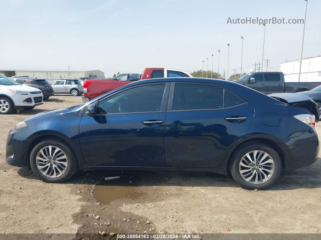 2019 Toyota Corolla Xle Blue vin: 5YFBURHE3KP914706