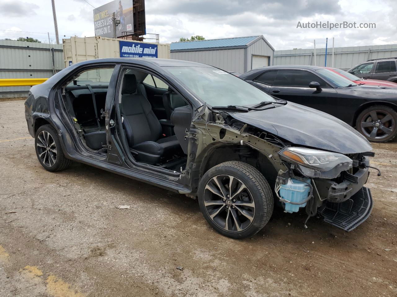 2019 Toyota Corolla L Black vin: 5YFBURHE3KP918139