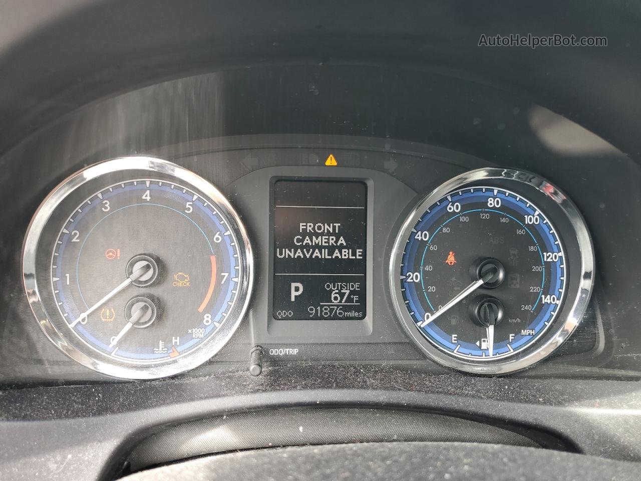 2019 Toyota Corolla L Синий vin: 5YFBURHE3KP932607