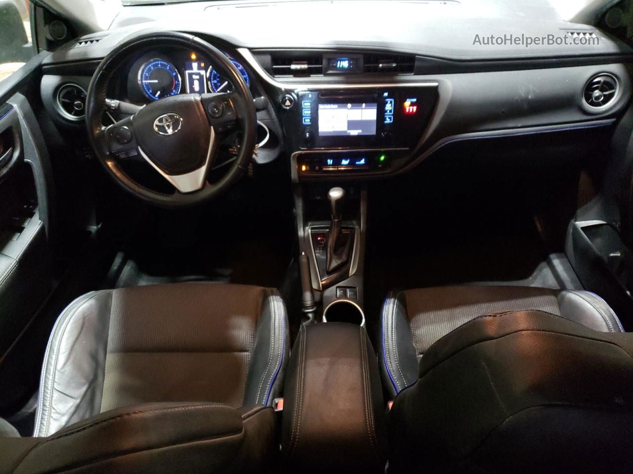 2019 Toyota Corolla L Синий vin: 5YFBURHE3KP934311