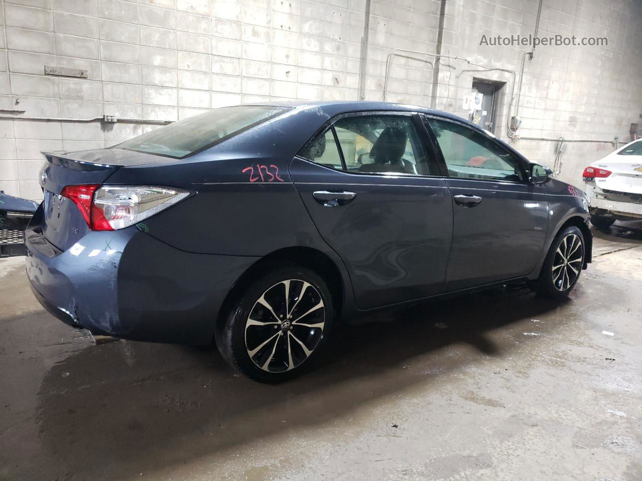 2019 Toyota Corolla L Blue vin: 5YFBURHE3KP934311