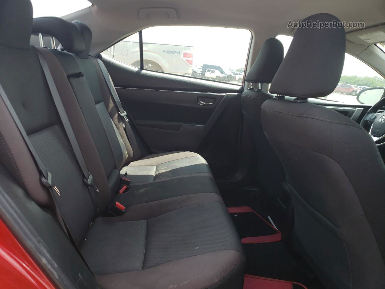 2019 Toyota Corolla L Red vin: 5YFBURHE3KP935118