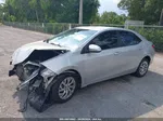 2019 Toyota Corolla Le Silver vin: 5YFBURHE3KP937337