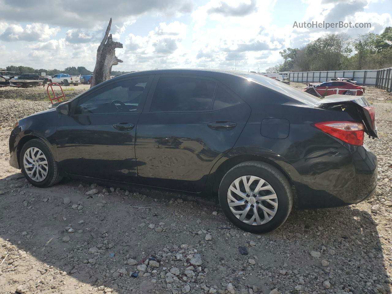 2019 Toyota Corolla L Black vin: 5YFBURHE3KP940898