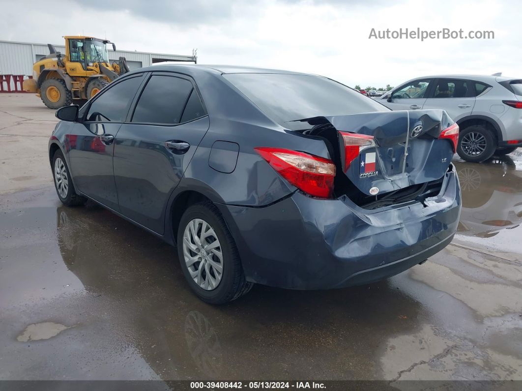 2019 Toyota Corolla Le Серый vin: 5YFBURHE3KP943252