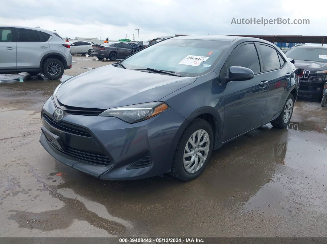 2019 Toyota Corolla Le Gray vin: 5YFBURHE3KP943252