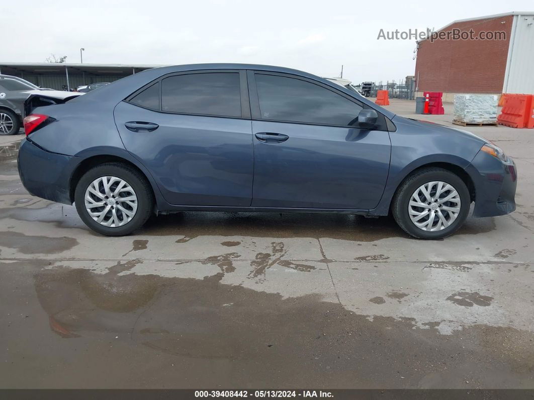 2019 Toyota Corolla Le Gray vin: 5YFBURHE3KP943252