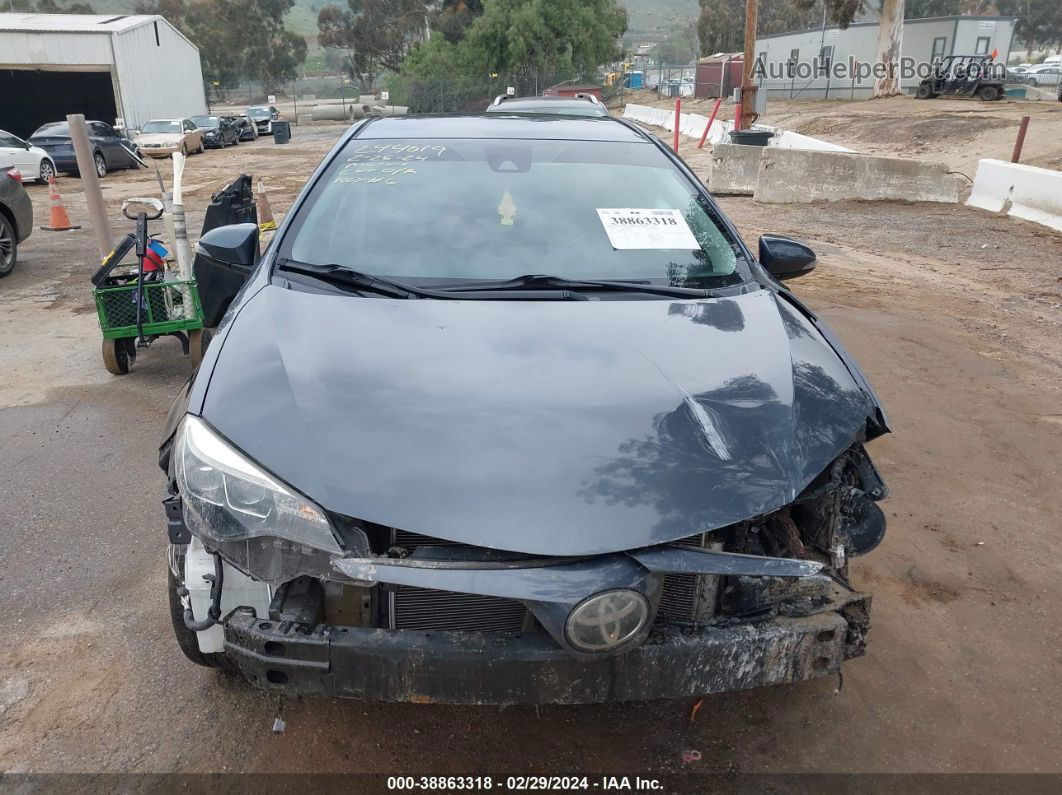 2019 Toyota Corolla Se Dark Blue vin: 5YFBURHE3KP947916